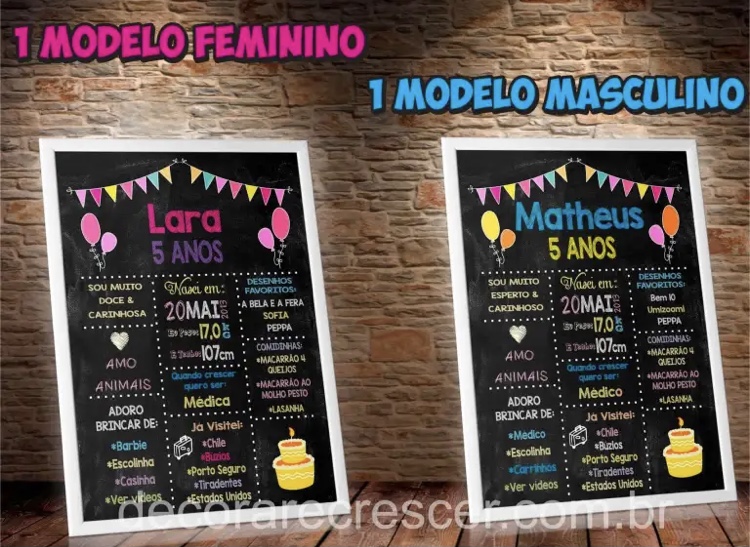 Promo: produza seu chalkboard